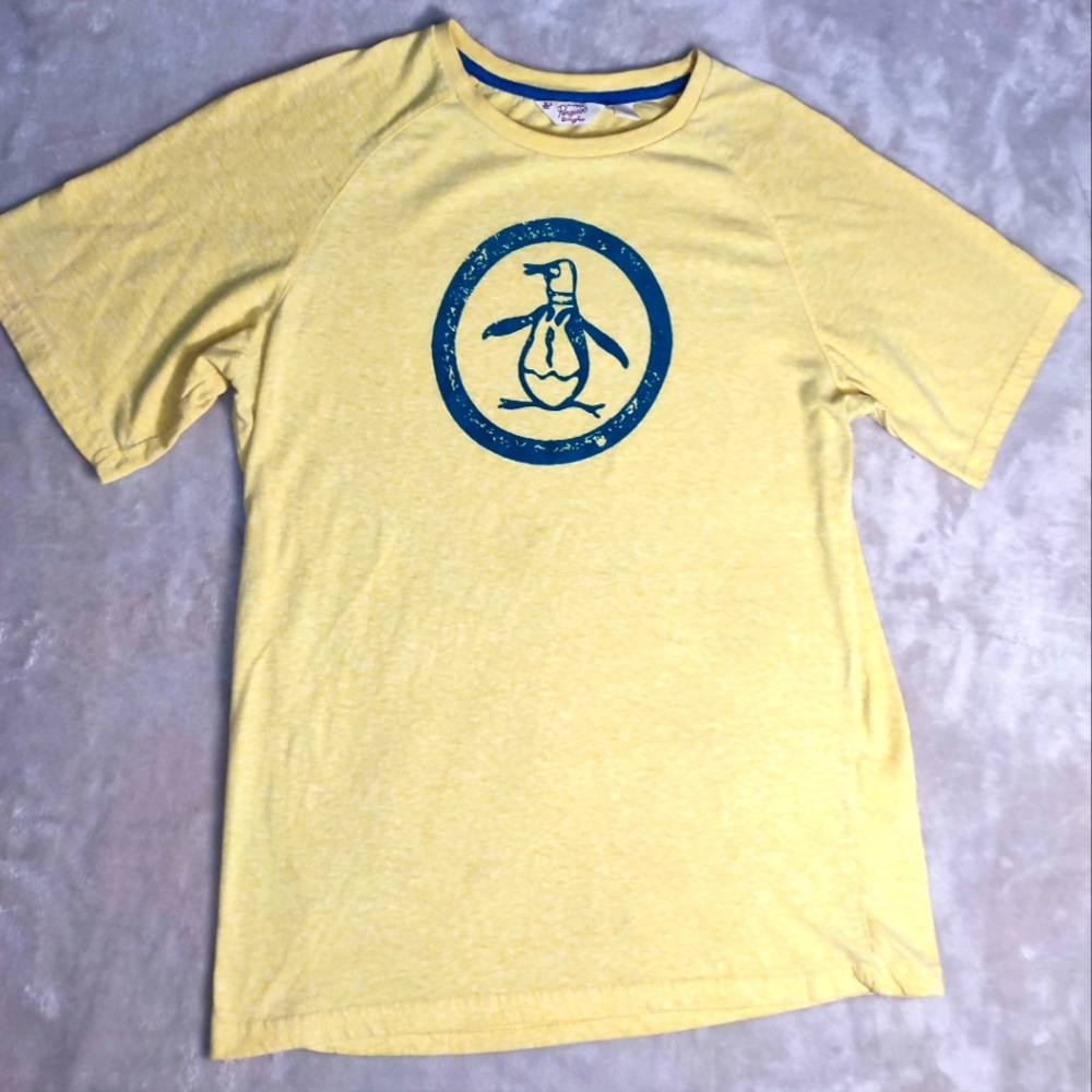Penguin By Musingwear Yellow Short Sleeve T-shirt